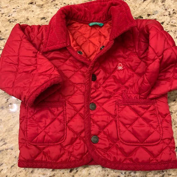 United Colors of Benetton red jacket - Picture 3 of 6